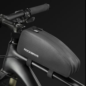 Rock Brothers factory direct sales bicycle front tube bag road beam bag mountain riding waterproof saddle bag